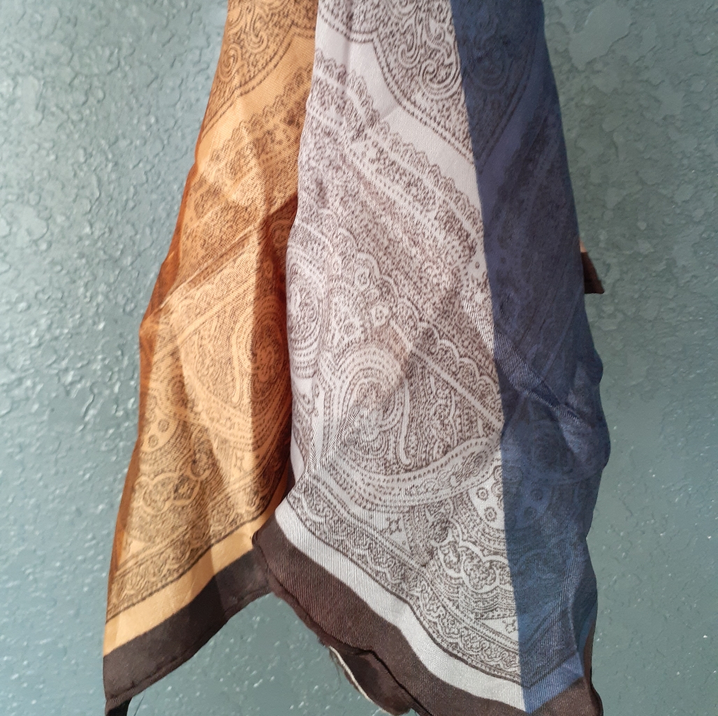 Vintage Handkerchief Pocket Square Wrap